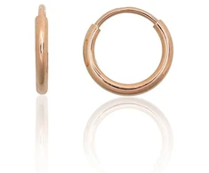 Diamond Sky Jewelry Auksiniai auskarai-žiedai „Menora II“