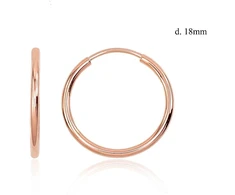Diamond Sky Jewelry Auksiniai auskarai-žiedai „Menora XIII“