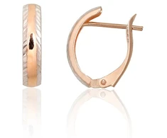 Diamond Sky Jewelry Auksiniai auskarai „Romance VII“