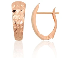 Diamond Sky Jewelry Auksiniai auskarai „Romance VI“