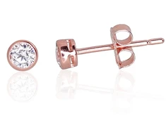 Diamond Sky Jewelry Auksiniai auskarai su cirkoniais „Naujoji Klasika XVI“