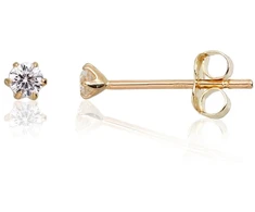 Diamond Sky Jewelry Auksiniai auskarai su cirkoniais „Juno Gold II“