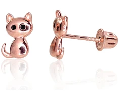 Diamond Sky Jewelry Auksiniai auskarai su cirkoniais „Katė VI“
