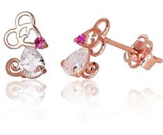 Diamond Sky Jewelry Auksiniai auskarai su cirkoniais „Mouse“