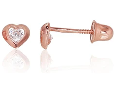 Diamond Sky Jewelry Auksiniai auskarai su cirkoniais „Amour XIII“