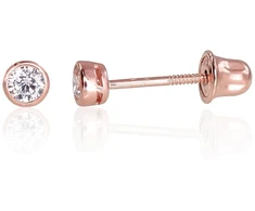 Diamond Sky Jewelry Auksiniai auskarai-vinukai su cirkoniais „Naujoji Klasika VI“