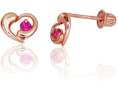 Diamond Sky Jewelry Auksiniai auskarai-vinukai su cirkoniais „Aramis III“