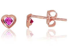 Diamond Sky Jewelry Auksiniai auskarai-vinukai su cirkoniais „Amor VII“