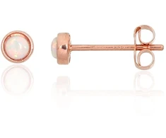 Diamond Sky Jewelry Auksiniai auskarai-vinukai su opalitu „Masterpiece III“