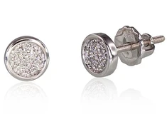 Diamond Sky Jewelry Auksiniai auskarai su deimantais „Perfection IX“