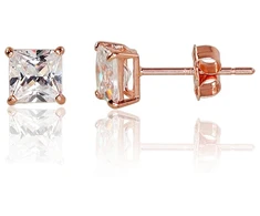 Diamond Sky Jewelry Auksiniai auskarai su cirkoniais „Naujoji Klasika XIV“