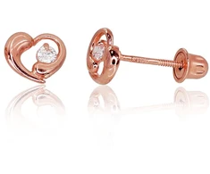 Diamond Sky Jewelry Auksiniai auskarai su cirkoniais „Aramis“