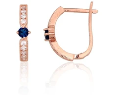 Diamond Sky Jewelry Auksiniai auskarai su cirkoniais „Image“