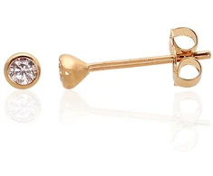 Diamond Sky Jewelry Auksiniai auskarai-vinukai su cirkoniais „Bridget II“