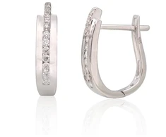 Diamond Sky Jewelry Auksiniai auskarai su deimantais „Artemis“
