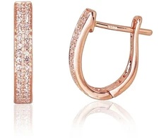 Diamond Sky Jewelry Auksiniai auskarai su deimantais „Joanna IX“
