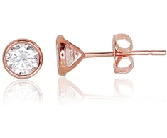 Diamond Sky Jewelry Auksiniai auskarai su cirkoniais „Naujoji Klasika IV“