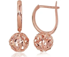 Diamond Sky Jewelry Auksiniai auskarai su cirkoniais „Luster“