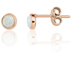 Diamond Sky Jewelry Auksiniai auskarai-vinukai su opalitu „Kylie III“