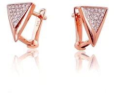 Diamond Sky Jewelry Auksiniai auskarai su deimantais „Melisandra“