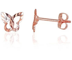 Diamond Sky Jewelry Auksiniai auskarai su cirkoniais „Auksinis Drugelis“