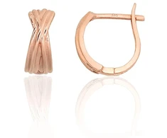 Diamond Sky Jewelry Auksiniai auskarai „X Factor IV“