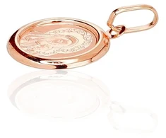 Diamond Sky Jewelry Auksinis ikonos pakabukas „Blessed Virgin Mary III“