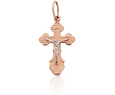 Diamond Sky Jewelry Auksinis kryželis „Išgelbėk ir Apsaugok XIX“
