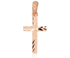 Diamond Sky Jewelry Auksinis kryželis „Klasika Gold XI“