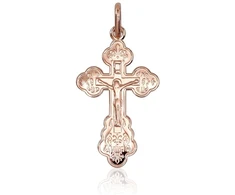 Diamond Sky Jewelry Auksinis kryželis „Kristaus Nukryžiavimas II“