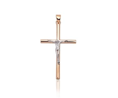 Diamond Sky Jewelry Auksinis kryželis „Kristaus Nukryžiavimas XV“