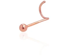 Diamond Sky Jewelry Auksinis nosies auskaras „Minimalus Žavesys“