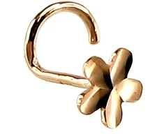 Diamond Sky Jewelry Auksinis nosies auskaras „Auksinė Gėlė VIII“