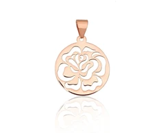Diamond Sky Jewelry Auksinis pakabukas „Auksinė Rožė II“