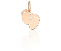Diamond Sky Jewelry Auksinis pakabukas „Footprints XI“