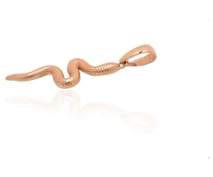 Diamond Sky Jewelry Auksinis pakabukas „Gyvatė V“