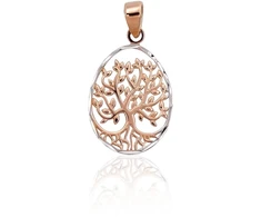 Diamond Sky Jewelry Auksinis pakabukas „Gyvybės medis XXIII“