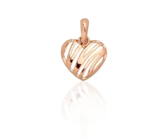 Diamond Sky Jewelry Auksinis pakabukas „Įkvėpimo Širdis“