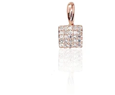 Diamond Sky Jewelry Auksinis pakabukas su deimantais „Solitaras“