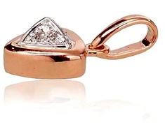 Diamond Sky Jewelry Auksinis pakabukas su deimantais „Alana“