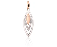 Diamond Sky Jewelry Auksinis pakabukas su deimantais „Princesės Ašara III“