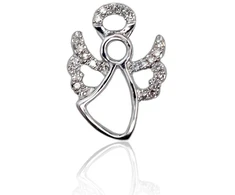 Diamond Sky Jewelry Auksinis pakabukas su deimantais „Angel II“