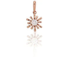 Diamond Sky Jewelry Auksinis pakabukas su cirkoniais „Auksinė Ramunė“