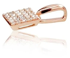 Diamond Sky Jewelry Auksinis pakabukas su deimantais „Solitaras“