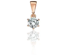 Diamond Sky Jewelry Auksinis pakabukas su cirkoniais „Juno X“