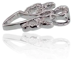 Diamond Sky Jewelry Auksinis pakabukas su deimantais „Angel II“