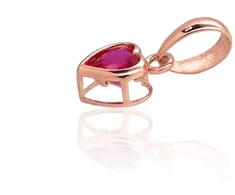 Diamond Sky Jewelry Auksinis pakabukas su cirkoniais „Amor XI“