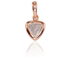 Diamond Sky Jewelry Auksinis pakabukas su deimantais „Alana“