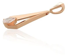 Diamond Sky Jewelry Auksinis pakabukas su deimantais „Šviesa Viduje“