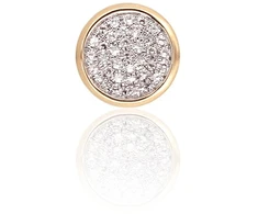 Diamond Sky Jewelry Auksinis pakabukas su deimantais „Perfection V“